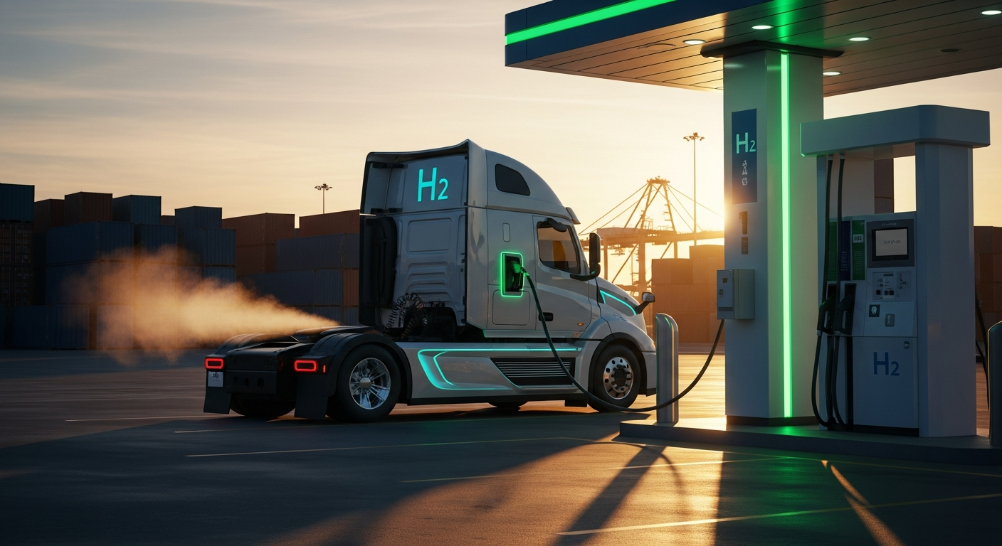 Hydrogen Fuel Cell Vehicles: Heavy-Duty Applications and Infrastructure